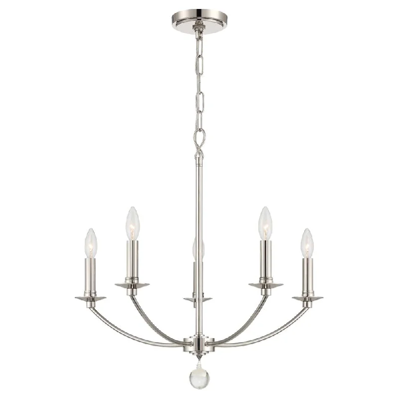 Small Chandeliers for Compact RoomsSmall Chandeliers for Compact RoomsMila 5 Light Polished Nickel Chandelier Small Chandeliers for Compact RoomsSmall Chandeliers for Compact RoomsMila 5 Light Polished Nickel Chandelier