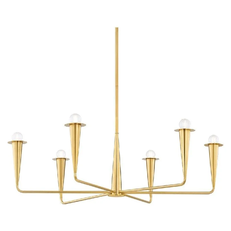 Chandeliers for Dining Rooms to Set the Mood for MealsChandeliers for Dining Rooms to Set the Mood for MealsDanna 6-Light Chandelier
