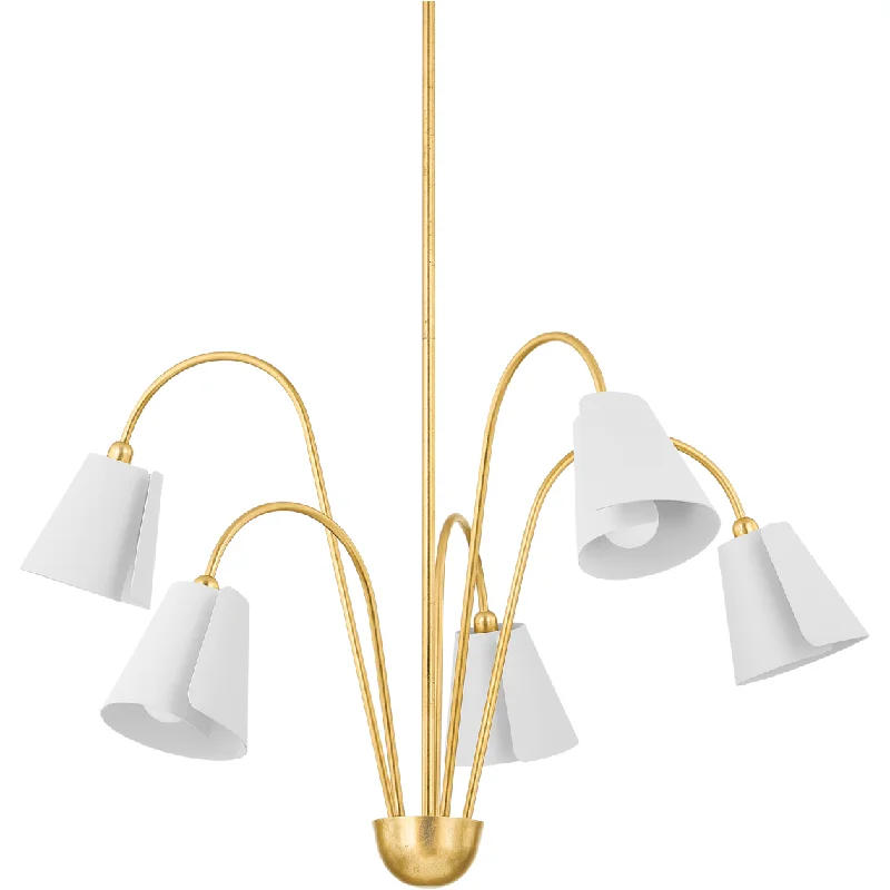 Chandeliers for Low Ceilings to Avoid OvercrowdingChandeliers for Low Ceilings to Avoid OvercrowdingLila 5-Light Chandelier