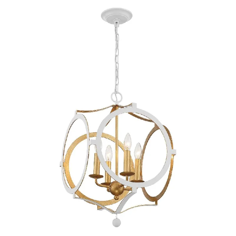 Victorian - Inspired Chandeliers with Ornate DetailsVictorian - Inspired Chandeliers with Ornate DetailsOdelle 4 Light Matte White + Antique Gold Chandelier Victorian - Inspired Chandeliers with Ornate DetailsVictorian - Inspired Chandeliers with Ornate DetailsOdelle 4 Light Matte White + Antique Gold Chandelier