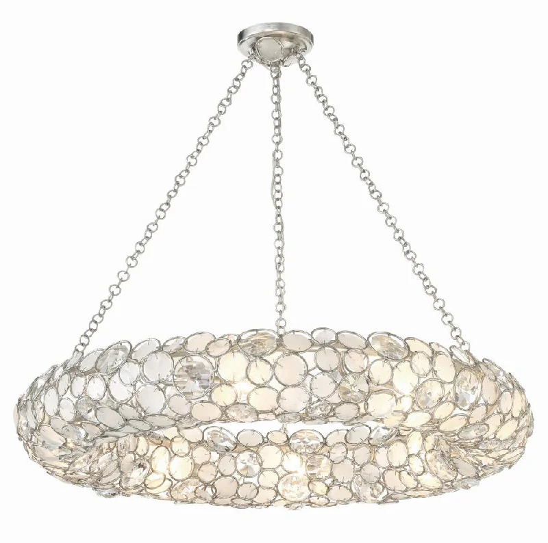 Chandeliers with Murano Glass for a High - End Artistic TouchChandeliers with Murano Glass for a High - End Artistic TouchPalla 8 Light Antique Silver Chandelier Chandeliers with Murano Glass for a High - End Artistic TouchChandeliers with Murano Glass for a High - End Artistic TouchPalla 8 Light Antique Silver Chandelier