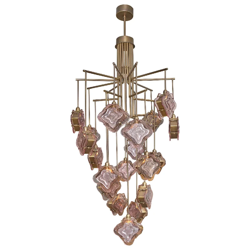 Chandeliers with Adjustable Height for Custom InstallationChandeliers with Adjustable Height for Custom InstallationPurple Murano Glass and Bronze Chandelier Chandeliers with Adjustable Height for Custom InstallationChandeliers with Adjustable Height for Custom InstallationPurple Murano Glass and Bronze Chandelier