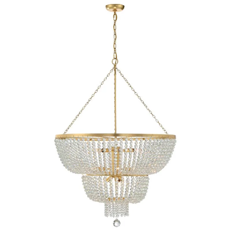 Chandeliers with Sputnik - Style Design for a Futuristic VibeChandeliers with Sputnik - Style Design for a Futuristic VibeRylee 12 Light Antique Gold Chandelier