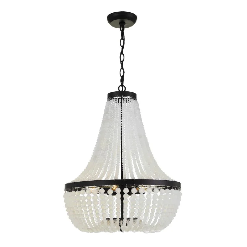 Traditional Brass Chandeliers for Classic InteriorsTraditional Brass Chandeliers for Classic InteriorsRylee 6 Light Matte Black Chandelier