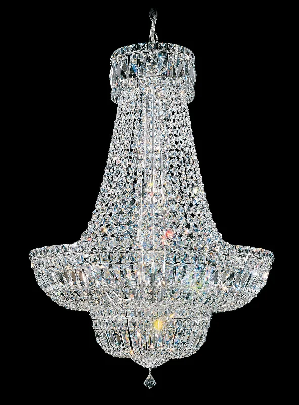 Chandeliers with Metal Frames in Black FinishChandeliers with Metal Frames in Black FinishPetit Crystal Deluxe 23 Light Pendant Chandeliers with Metal Frames in Black FinishChandeliers with Metal Frames in Black FinishPetit Crystal Deluxe 23 Light Pendant