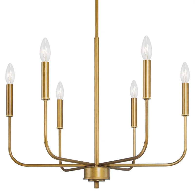 Chandeliers with Sputnik - Style Design for a Futuristic VibeChandeliers with Sputnik - Style Design for a Futuristic VibeTethysia 6-Light Medium Gold Chandelier