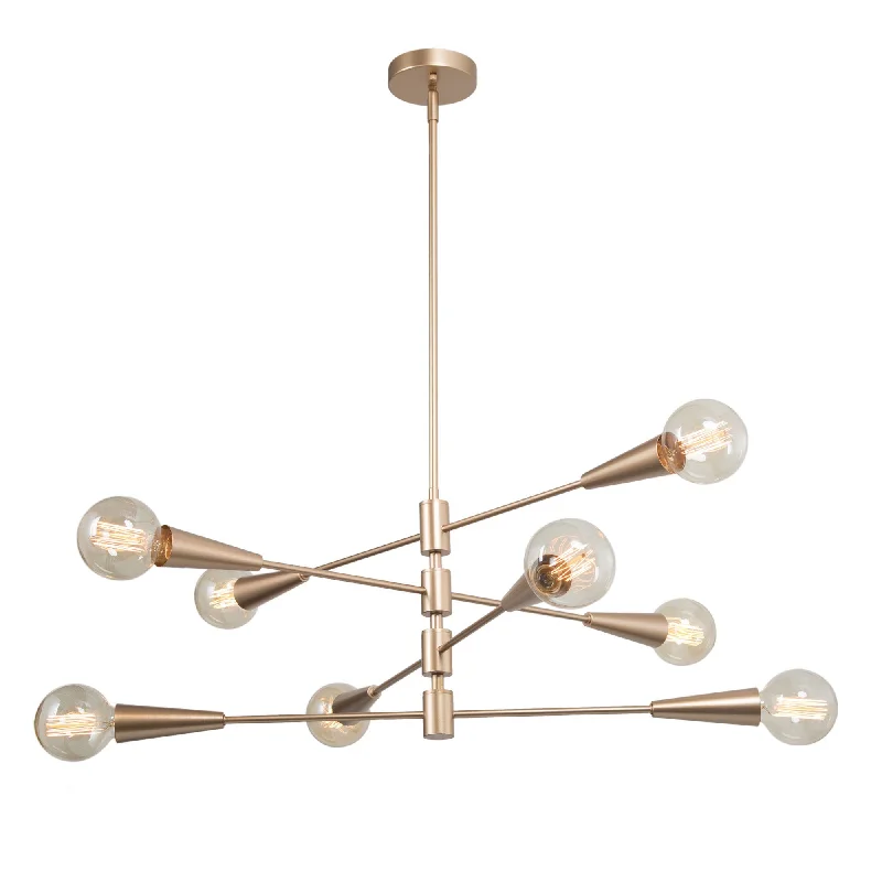 Chandeliers with Frosted Glass for a Softer Light DiffusionChandeliers with Frosted Glass for a Softer Light DiffusionUnelefante 8-Light Large Gold Chandelier Chandeliers with Frosted Glass for a Softer Light DiffusionChandeliers with Frosted Glass for a Softer Light DiffusionUnelefante 8-Light Large Gold Chandelier