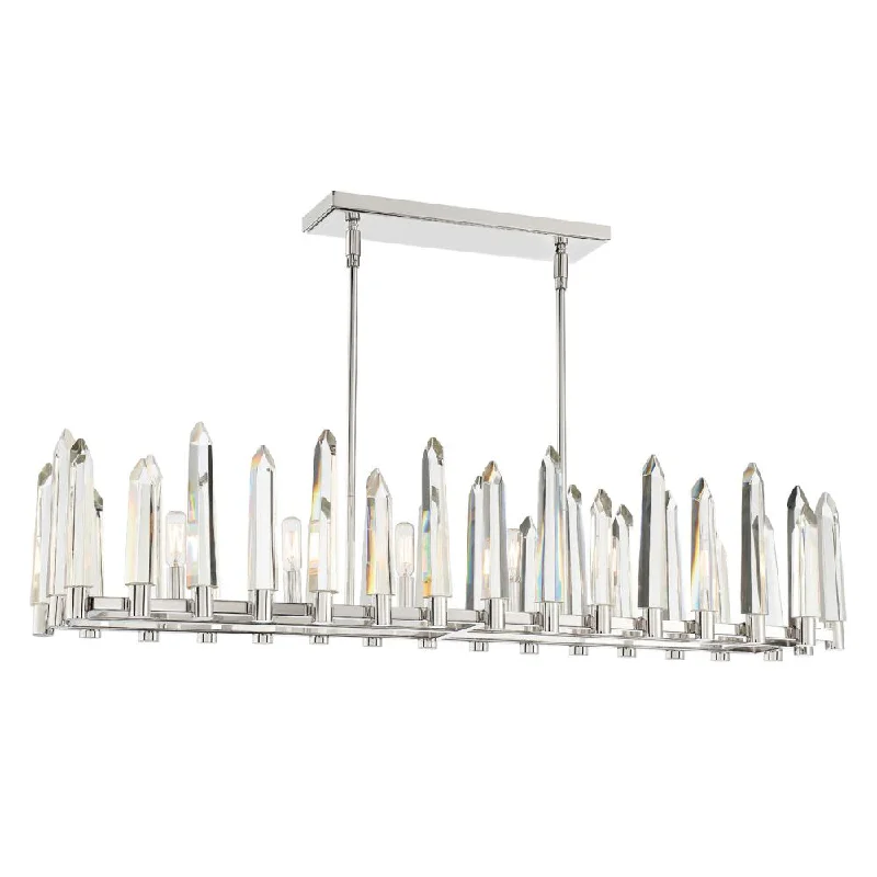 Mini Chandeliers for Adding Charm to Small SpacesMini Chandeliers for Adding Charm to Small SpacesWatson 6 Light Polished Nickel Linear Chandelier Mini Chandeliers for Adding Charm to Small SpacesMini Chandeliers for Adding Charm to Small SpacesWatson 6 Light Polished Nickel Linear Chandelier