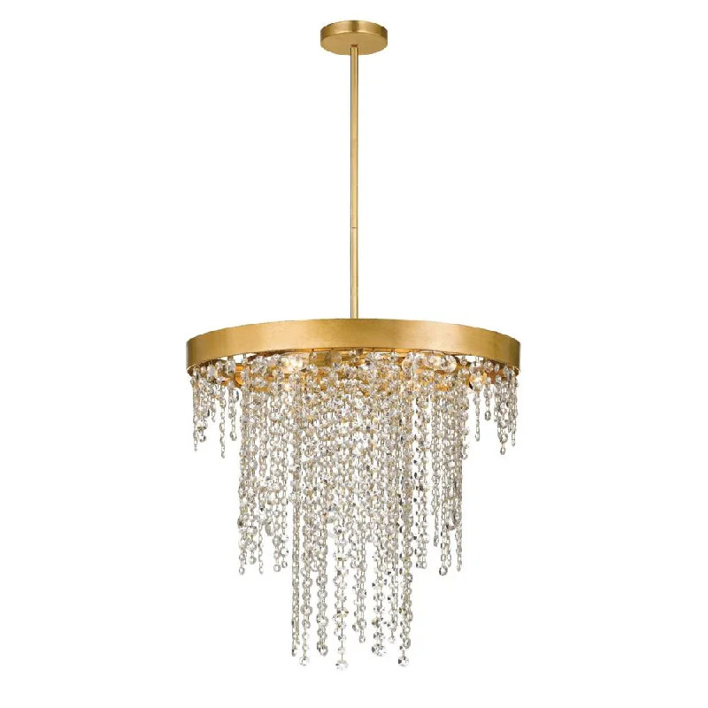 Bohemian - Style Beaded Chandeliers for Eclectic DecorBohemian - Style Beaded Chandeliers for Eclectic DecorWinham 6 Light Antique Gold Crystal Chandelier Bohemian - Style Beaded Chandeliers for Eclectic DecorBohemian - Style Beaded Chandeliers for Eclectic DecorWinham 6 Light Antique Gold Crystal Chandelier