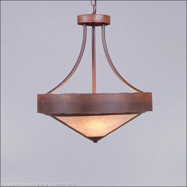 Mid - Century Modern Ceiling Lights with Simple, Sleek LinesMid - Century Modern Ceiling Lights with Simple, Sleek LinesAvalanche Ranch Ridgemont-Rustic Plain Rust Patina A44601IV-HR-02 Pendant Light - Rust Patina