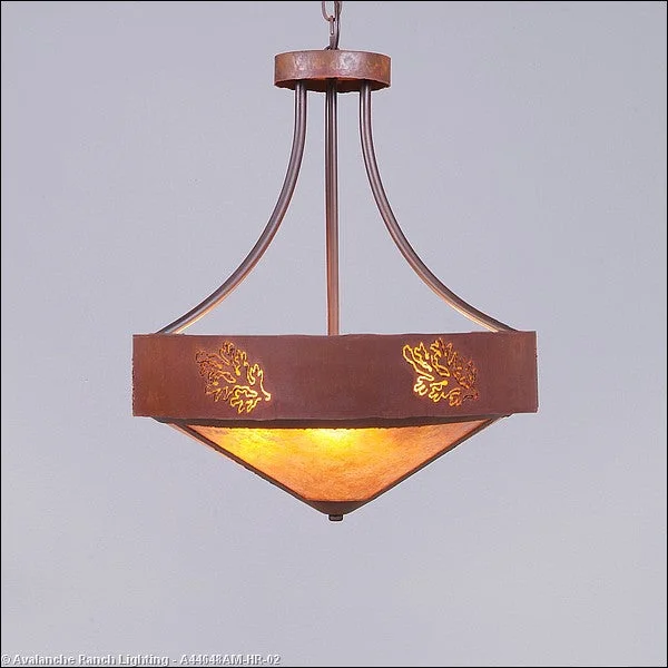 Steampunk Ceiling Lights with Gears, Cogs, and Brass AccentsSteampunk Ceiling Lights with Gears, Cogs, and Brass AccentsAvalanche Ranch Ridgemont-Cedar Bough Cutout A44648AM-HR-02 Pendant Light - Rust Patina