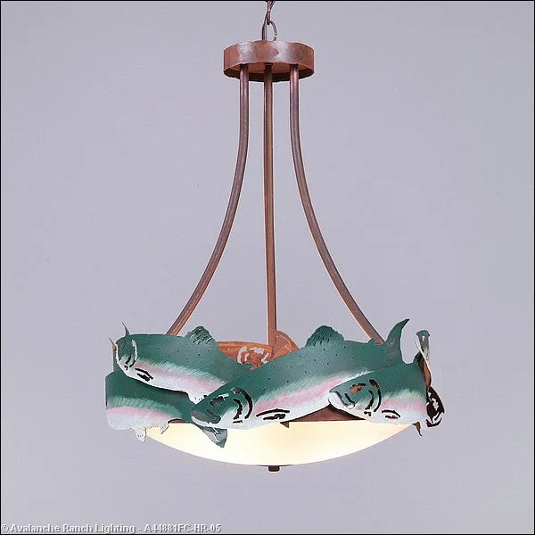Industrial Style Ceiling Lights with Exposed Bulbs and Metal CagesIndustrial Style Ceiling Lights with Exposed Bulbs and Metal CagesAvalanche Ranch Crestline-Trout A44881FC-HR-05 Pendant Light - Fish/Rust Patina Industrial Style Ceiling Lights with Exposed Bulbs and Metal CagesIndustrial Style Ceiling Lights with Exposed Bulbs and Metal CagesAvalanche Ranch Crestline-Trout A44881FC-HR-05 Pendant Light - Fish/Rust Patina