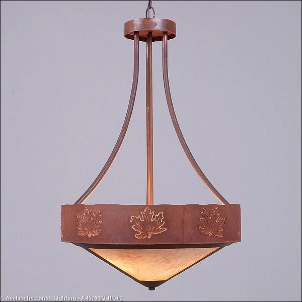 Modern Minimalist Ceiling Lights for Contemporary InteriorsModern Minimalist Ceiling Lights for Contemporary InteriorsAvalanche Ranch Ridgemont-Maple Cutout A45106IV-HR-02 Pendant Light - Rust Patina Modern Minimalist Ceiling Lights for Contemporary InteriorsModern Minimalist Ceiling Lights for Contemporary InteriorsAvalanche Ranch Ridgemont-Maple Cutout A45106IV-HR-02 Pendant Light - Rust Patina