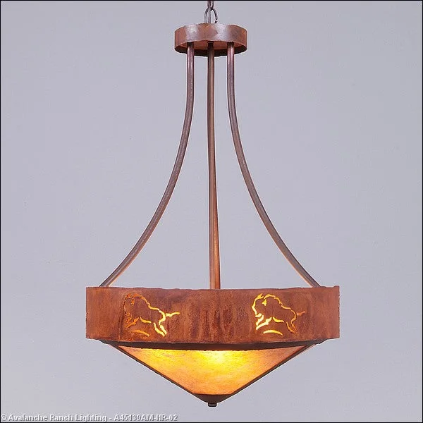 Crystal Ceiling Lights with High - Quality Swarovski CrystalsCrystal Ceiling Lights with High - Quality Swarovski CrystalsAvalanche Ranch Ridgemont-Bison A45139AM-HR-02 Pendant Light - Rust Patina Crystal Ceiling Lights with High - Quality Swarovski CrystalsCrystal Ceiling Lights with High - Quality Swarovski CrystalsAvalanche Ranch Ridgemont-Bison A45139AM-HR-02 Pendant Light - Rust Patina