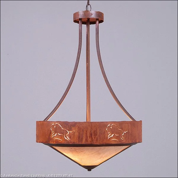 Contemporary Ceiling Lights with Unique, Abstract ShapesContemporary Ceiling Lights with Unique, Abstract ShapesAvalanche Ranch Ridgemont-Bison A45139IV-HR-02 Pendant Light - Rust Patina Contemporary Ceiling Lights with Unique, Abstract ShapesContemporary Ceiling Lights with Unique, Abstract ShapesAvalanche Ranch Ridgemont-Bison A45139IV-HR-02 Pendant Light - Rust Patina