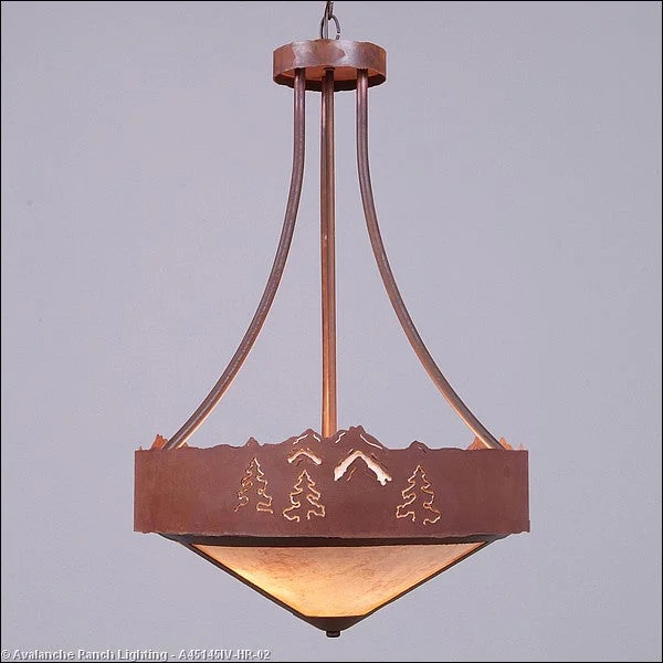 Victorian - Inspired Ceiling Lights with Ornate Crystal ChandeliersVictorian - Inspired Ceiling Lights with Ornate Crystal ChandeliersAvalanche Ranch Ridgemont-Mountain-Pine Cutout A45145IV-HR-02 Pendant Light - Rust Patina Victorian - Inspired Ceiling Lights with Ornate Crystal ChandeliersVictorian - Inspired Ceiling Lights with Ornate Crystal ChandeliersAvalanche Ranch Ridgemont-Mountain-Pine Cutout A45145IV-HR-02 Pendant Light - Rust Patina