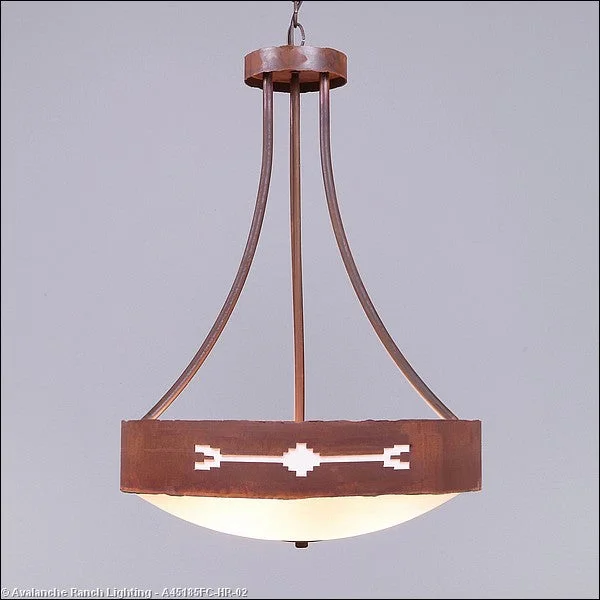 Steampunk Ceiling Lights with Gears, Cogs, and Brass AccentsSteampunk Ceiling Lights with Gears, Cogs, and Brass AccentsAvalanche Ranch Ridgemont-Del Rio A45185FC-HR-02 Pendant Light - Rust Patina