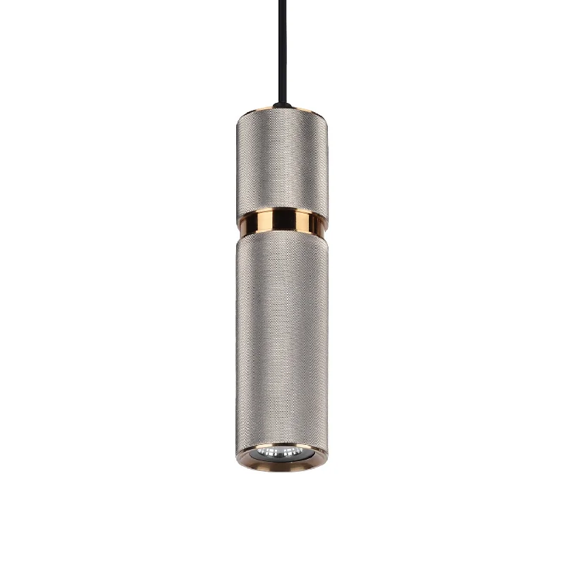 Art Deco Ceiling Lights with Geometric Patterns and Metallic FinishesArt Deco Ceiling Lights with Geometric Patterns and Metallic FinishesAvenue Cicada HF1072-LGB Pendant Light - Knurled Light Grey With Brass Accents Art Deco Ceiling Lights with Geometric Patterns and Metallic FinishesArt Deco Ceiling Lights with Geometric Patterns and Metallic FinishesAvenue Cicada HF1072-LGB Pendant Light - Knurled Light Grey With Brass Accents