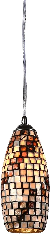 Indian - Themed Ceiling Lights with Intricate Filigree and Mirror WorkIndian - Themed Ceiling Lights with Intricate Filigree and Mirror WorkChloe Lighting CH3CC30BC05-DP1 Bellona Mosaic 1 Light Ceiling Mini Pendent 5.3`` Shade