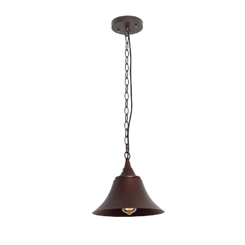 African - Inspired Ceiling Lights with Tribal Patterns and Natural MaterialsAfrican - Inspired Ceiling Lights with Tribal Patterns and Natural MaterialsChloe Lighting CH6D826RB11-DP1 Cuddie Industrial 1 Light Oil Rubbed Bronze Ceiling Pendant 11`` Wide