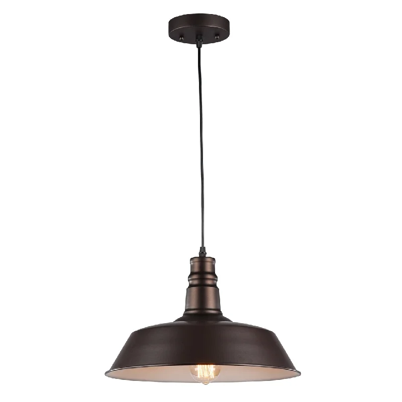 Modern Minimalist Ceiling Lights for Contemporary InteriorsModern Minimalist Ceiling Lights for Contemporary InteriorsChloe Lighting CH58032RB14-DP1 Friedrich Industrial-Style 1 Light Rubbed Bronze Ceiling Mini Pendant 14`` Wide
