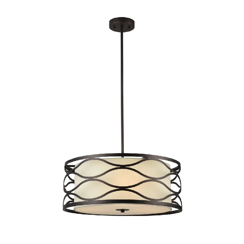 Retro Ceiling Lights Inspired by the 1950s and 1960s DesignRetro Ceiling Lights Inspired by the 1950s and 1960s DesignChloe Lighting CH20028RB20-DP3 Gwen Transitional 3 Light Rubbed Bronze Ceiling Pendant 20`` Wide Retro Ceiling Lights Inspired by the 1950s and 1960s DesignRetro Ceiling Lights Inspired by the 1950s and 1960s DesignChloe Lighting CH20028RB20-DP3 Gwen Transitional 3 Light Rubbed Bronze Ceiling Pendant 20`` Wide