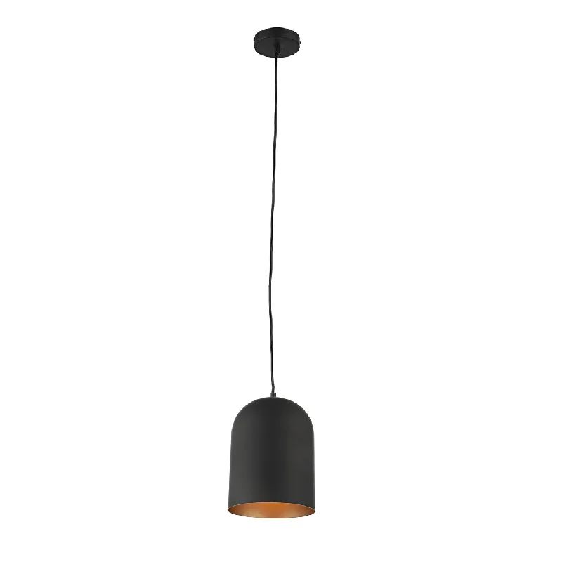 Glass Ceiling Lights with Frosted, Colored, or Etched GlassGlass Ceiling Lights with Frosted, Colored, or Etched GlassChloe Lighting CH8D655BK08-DP1 Ironclad Contemporary-Style 1 Light Black And Gold Ceiling Mini Pendant 8`` Wide