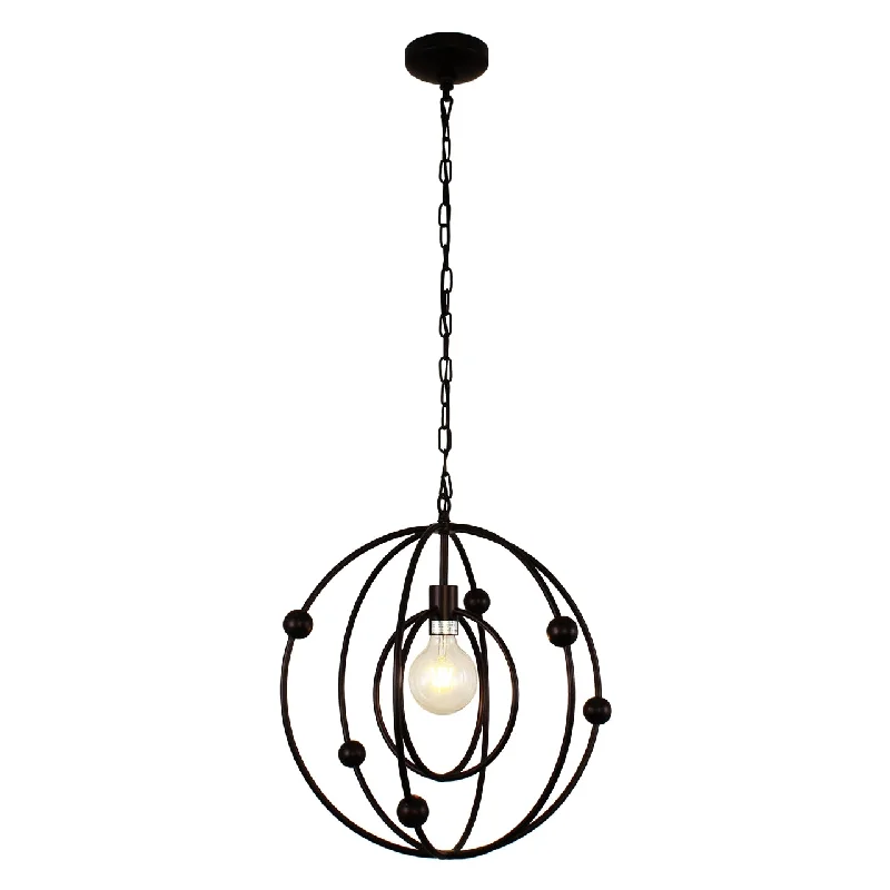 Contemporary Ceiling Lights with Unique, Abstract ShapesContemporary Ceiling Lights with Unique, Abstract ShapesChloe Lighting CH7H080RB18-DP1 Ironclad Farmhouse 1 Light Oil Rubbed Bronze Ceiling Pendant 18`` Wide