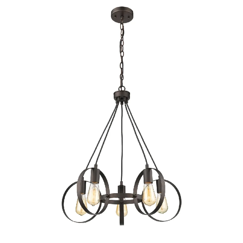 Art Deco Ceiling Lights with Geometric Patterns and Metallic FinishesArt Deco Ceiling Lights with Geometric Patterns and Metallic FinishesChloe Lighting CH2D127RB23-DP5 Ironclad Industrial 5 Light  Rubbed Bronze Ceiling Pendant 23`` Wide