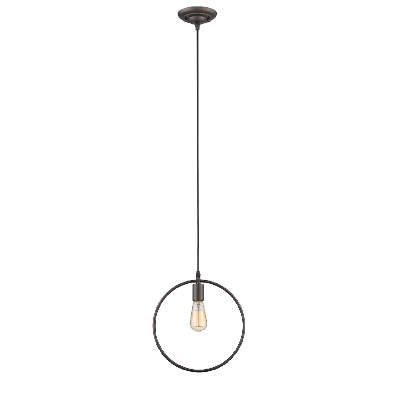 Retro Ceiling Lights Inspired by the 1950s and 1960s DesignRetro Ceiling Lights Inspired by the 1950s and 1960s DesignChloe Lighting CH2D096RB12-DP1 Ironclad Industrial-Style 1 Light Rubbed Bronze Ceiling Mini Pendant 12`` Wide
