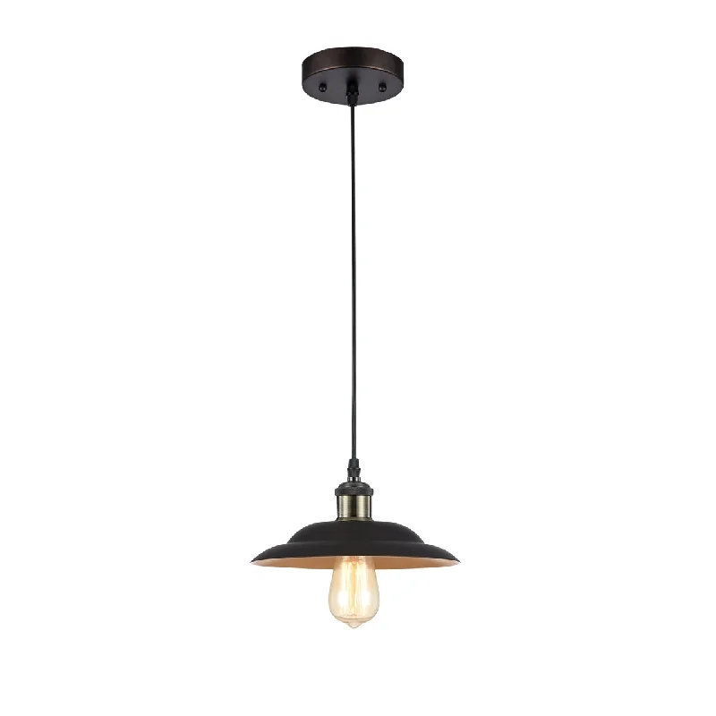 Glass Ceiling Lights with Frosted, Colored, or Etched GlassGlass Ceiling Lights with Frosted, Colored, or Etched GlassChloe Lighting CH50067RB10-DP1 Karl Industrial-Style 1 Light Rubbed Bronze Ceiling Mini Pendant 10`` Shade