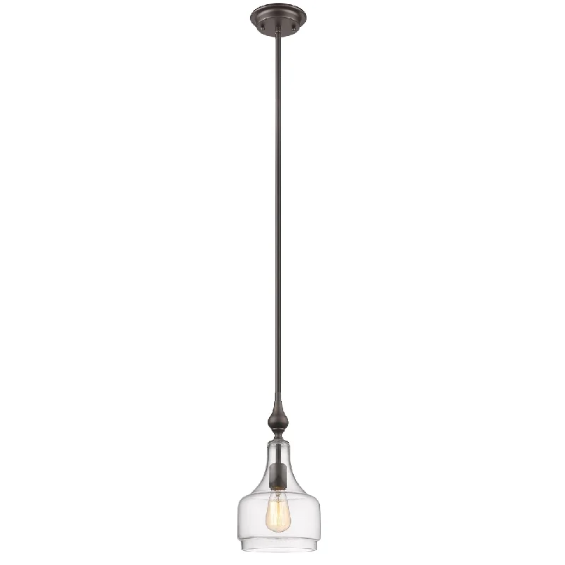 Rustic Ceiling Lights with Reclaimed Wood and Distressed FinishesRustic Ceiling Lights with Reclaimed Wood and Distressed FinishesChloe Lighting CH2S007RB08-DP1 Layla Transitional 1 Light Rubbed Bronze Ceiling Mini Pendant 8`` Wide