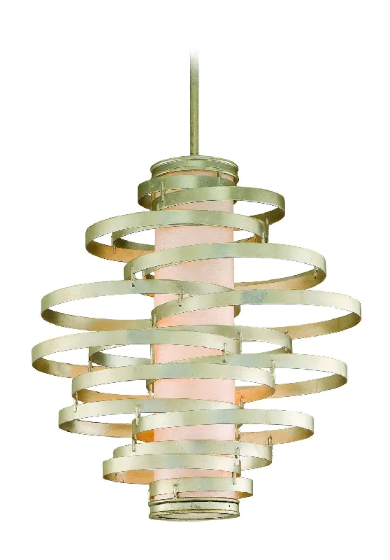 Retro Ceiling Lights Inspired by the 1950s and 1960s DesignRetro Ceiling Lights Inspired by the 1950s and 1960s DesignCorbett Vertigo 128-44 Pendant Light - Modern Silver Leaf