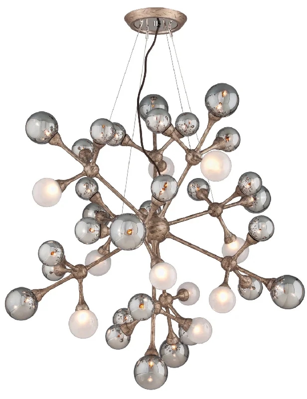 Industrial Style Ceiling Lights with Exposed Bulbs and Metal CagesIndustrial Style Ceiling Lights with Exposed Bulbs and Metal CagesCorbett Element 206-440 Pendant Light - Vienna Bronze