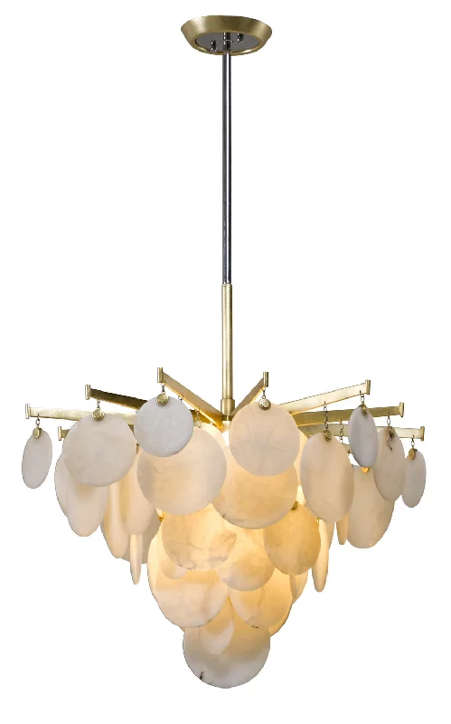 Japanese - Inspired Ceiling Lights with Shoji - Screen - like DiffusersJapanese - Inspired Ceiling Lights with Shoji - Screen - like DiffusersCorbett Serenity 228-42 Pendant Light - Gold Leaf W Polished Stainless Japanese - Inspired Ceiling Lights with Shoji - Screen - like DiffusersJapanese - Inspired Ceiling Lights with Shoji - Screen - like DiffusersCorbett Serenity 228-42 Pendant Light - Gold Leaf W Polished Stainless