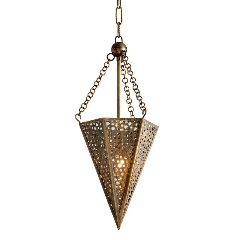 Contemporary Ceiling Lights with Unique, Abstract ShapesContemporary Ceiling Lights with Unique, Abstract ShapesCorbett Star Of The East 302-41 Pendant Light - Old World Bronze