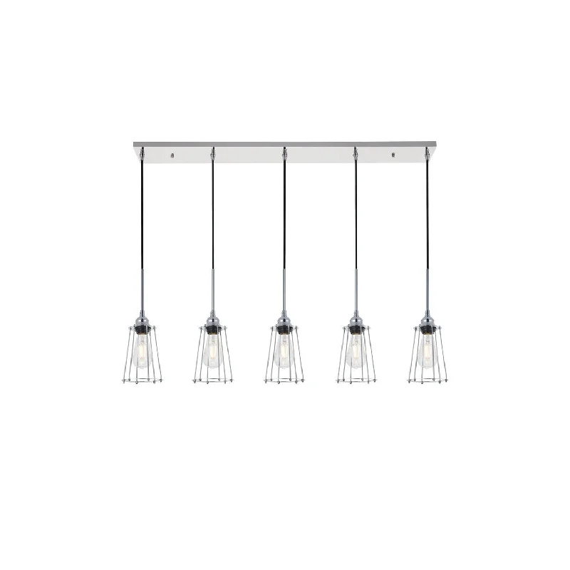Retro Ceiling Lights Inspired by the 1950s and 1960s DesignRetro Ceiling Lights Inspired by the 1950s and 1960s DesignElegant Auspice LD4047D46C Pendant Light - Chrome