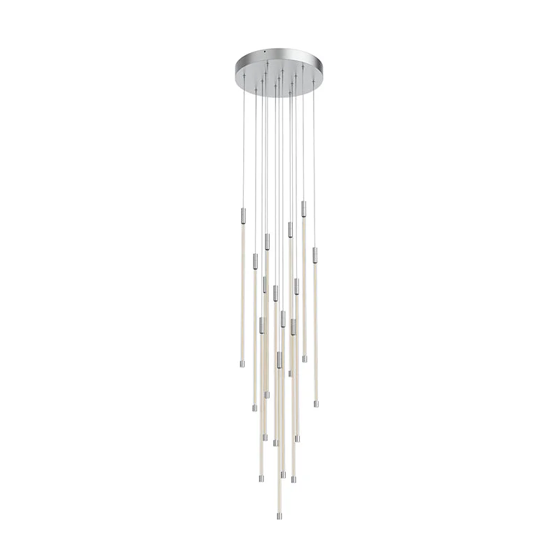 Industrial Style Ceiling Lights with Exposed Bulbs and Metal CagesIndustrial Style Ceiling Lights with Exposed Bulbs and Metal CagesKuzco MP75127 Motif 13" LED Multi-Pendant