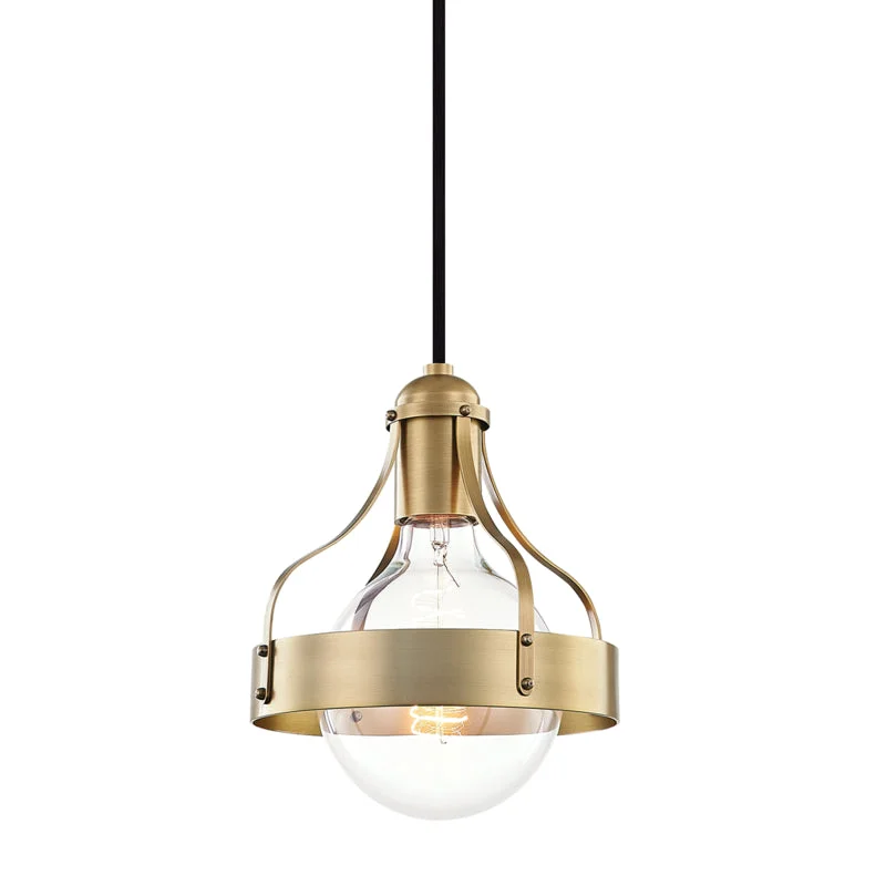 Retro Ceiling Lights Inspired by the 1950s and 1960s DesignRetro Ceiling Lights Inspired by the 1950s and 1960s DesignMitzi Violet H271701-AGB Pendant Light - Aged Brass