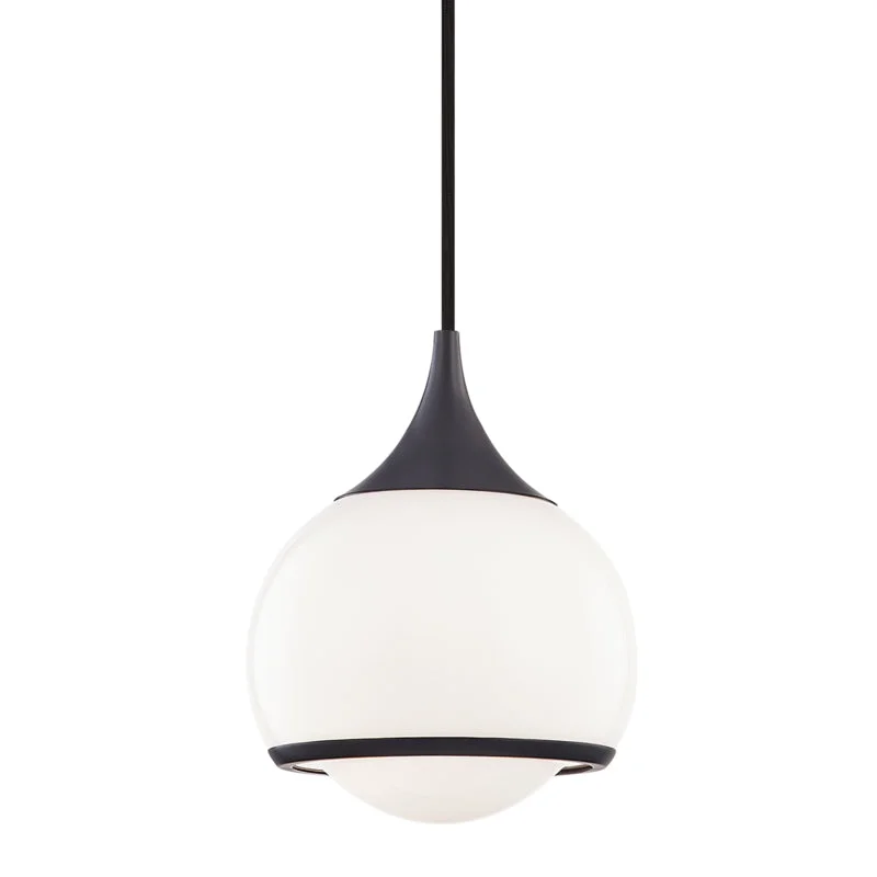 Glass Ceiling Lights with Frosted, Colored, or Etched GlassGlass Ceiling Lights with Frosted, Colored, or Etched GlassMitzi Reese H281701S-OB Pendant Light - Old Bronze