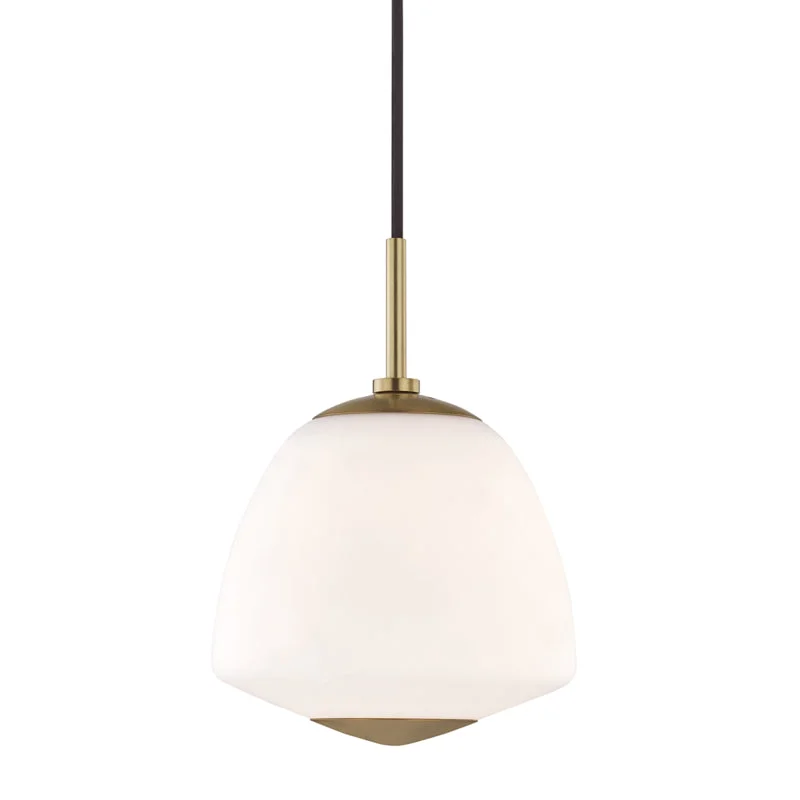Industrial Style Ceiling Lights with Exposed Bulbs and Metal CagesIndustrial Style Ceiling Lights with Exposed Bulbs and Metal CagesMitzi Jane H288701S-AGB Pendant Light - Aged Brass