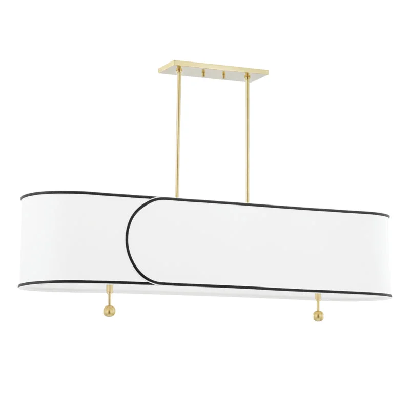 Victorian - Inspired Ceiling Lights with Ornate Crystal ChandeliersVictorian - Inspired Ceiling Lights with Ornate Crystal ChandeliersMitzi Zara H381905-AGB Pendant Light - Aged Brass