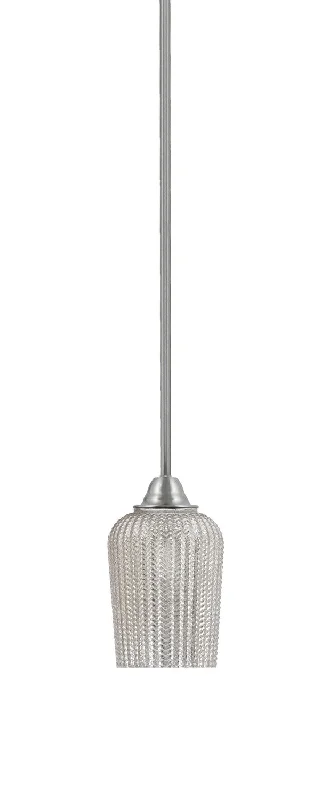 Industrial Style Ceiling Lights with Exposed Bulbs and Metal CagesIndustrial Style Ceiling Lights with Exposed Bulbs and Metal CagesToltec Paramount 3401-BN-4253 Pendant Light - Brushed Nickel