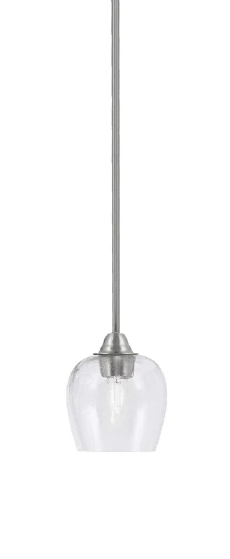 Rustic Ceiling Lights with Reclaimed Wood and Distressed FinishesRustic Ceiling Lights with Reclaimed Wood and Distressed FinishesToltec Paramount 3401-BN-4810 Pendant Light - Brushed Nickel