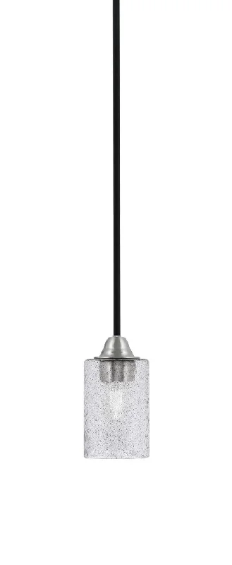 Moroccan Ceiling Lights with Colorful Stained Glass and Geometric CarvingsMoroccan Ceiling Lights with Colorful Stained Glass and Geometric CarvingsToltec Paramount 3401-MBBN-3002 Pendant Light - Matte Black & Brushed Nickel