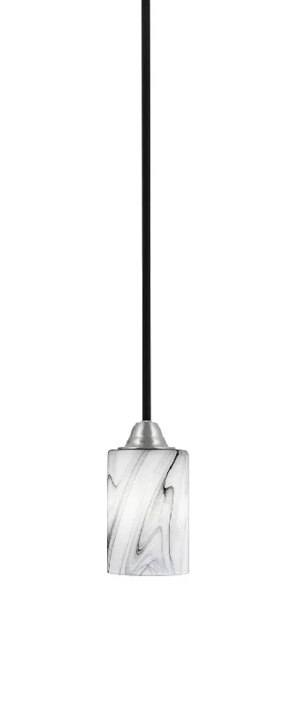 Art Nouveau Ceiling Lights with Organic, Flowing ShapesArt Nouveau Ceiling Lights with Organic, Flowing ShapesToltec Paramount 3401-MBBN-3009 Pendant Light - Matte Black & Brushed Nickel