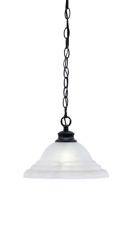 Art Deco Ceiling Lights with Geometric Patterns and Metallic FinishesArt Deco Ceiling Lights with Geometric Patterns and Metallic FinishesToltec Chain 92-MB-5931 Pendant Light - Matte Black
