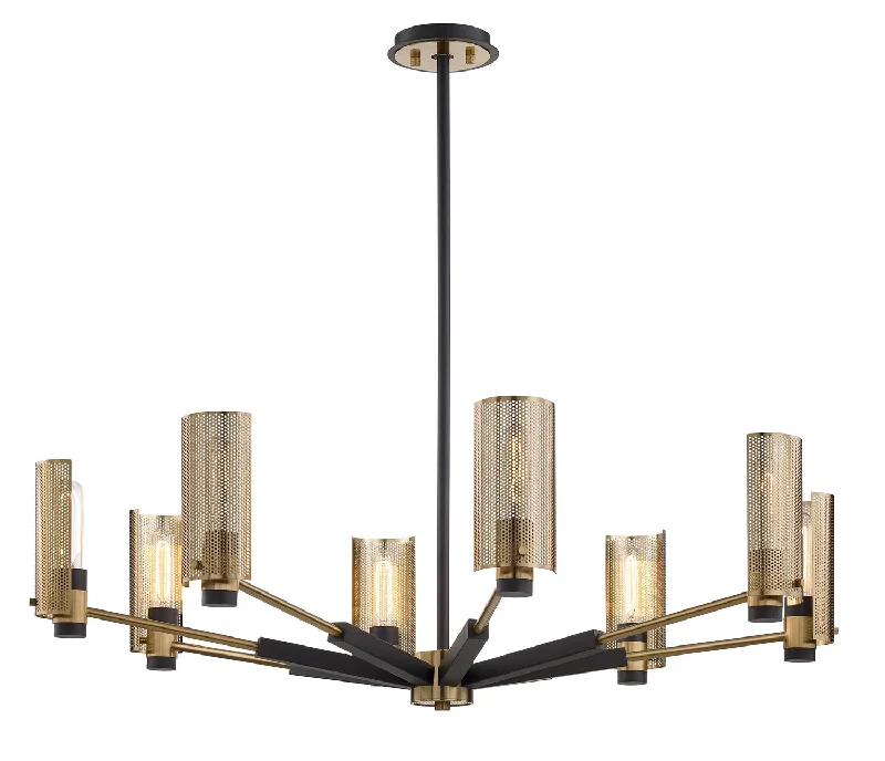 Retro Ceiling Lights Inspired by the 1950s and 1960s DesignRetro Ceiling Lights Inspired by the 1950s and 1960s DesignTroy Pilsen F6878-SFB/PBR Pendant Light - Modern Bronze And Aged Brass