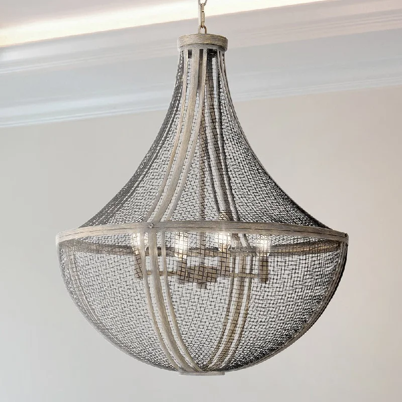 Glass Ceiling Lights with Frosted, Colored, or Etched GlassGlass Ceiling Lights with Frosted, Colored, or Etched GlassUQL5410 Modern Farmhouse Indoor Pendant, 27''H x 22''W x 22''D, Distressed Grey Wood Finish, Dickinson Collection Glass Ceiling Lights with Frosted, Colored, or Etched GlassGlass Ceiling Lights with Frosted, Colored, or Etched GlassUQL5410 Modern Farmhouse Indoor Pendant, 27''H x 22''W x 22''D, Distressed Grey Wood Finish, Dickinson Collection