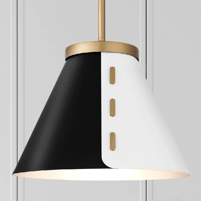 Glass Ceiling Lights with Frosted, Colored, or Etched GlassGlass Ceiling Lights with Frosted, Colored, or Etched GlassUQL5770 Urban Loft Indoor Pendant, 9.75''H x 12''W x 12''D, Brushed Weathered Brass Finish, Zennor Collection